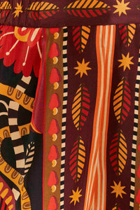 MEDIA OFF LINE_Pantalon Nature Beauty - Rouge