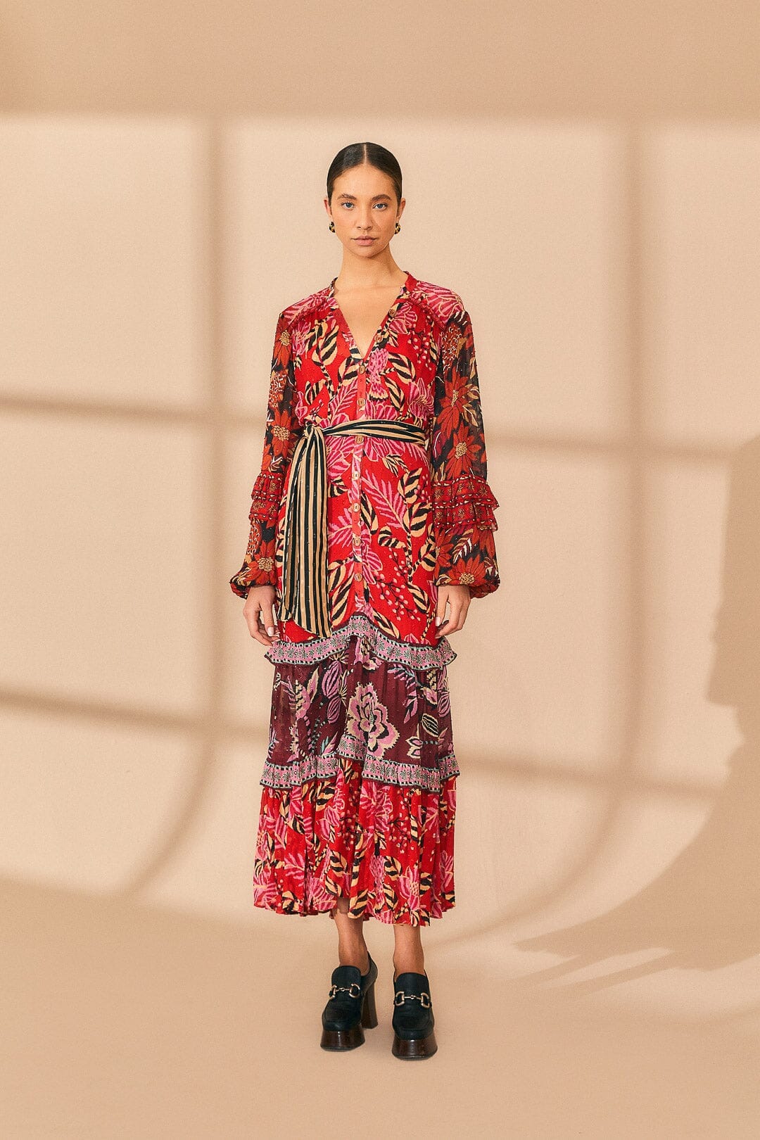 NEW_Multicolor Robes longues - Multicolor