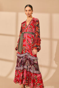 NEW_Multicolor Robes longues - Multicolor