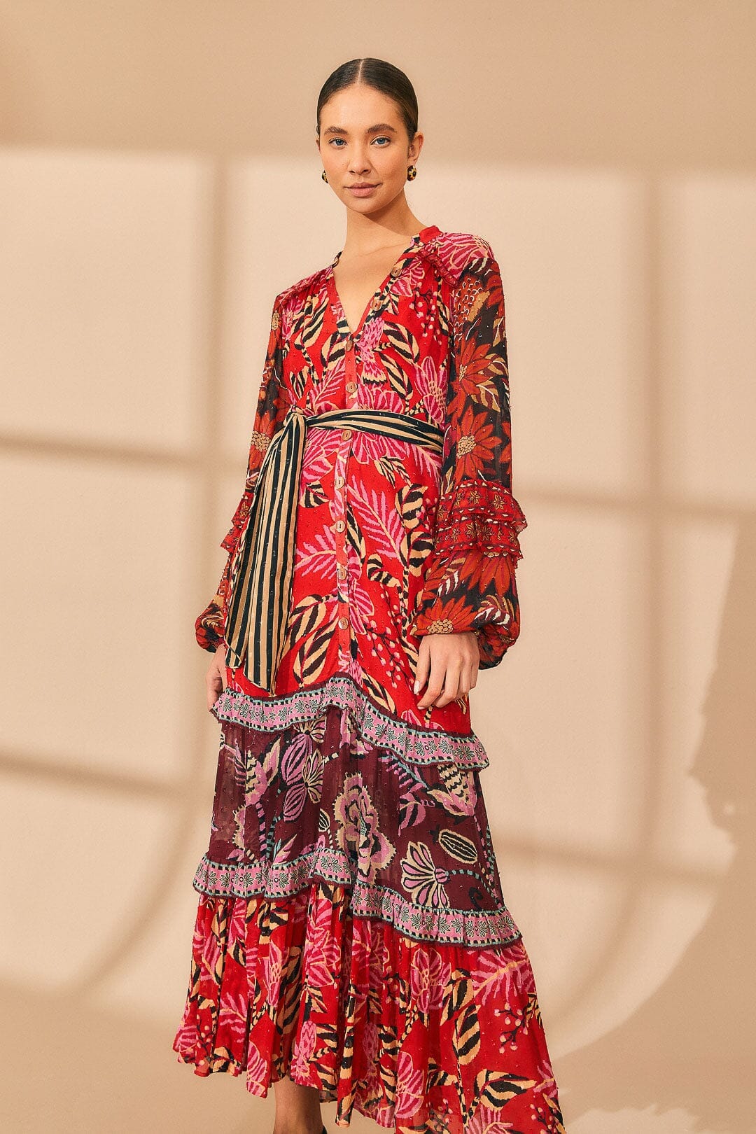 NEW_Multicolor Robes longues - Multicolor