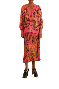 DJV_Croco Pink Jupes & Shorts - Croco Pink