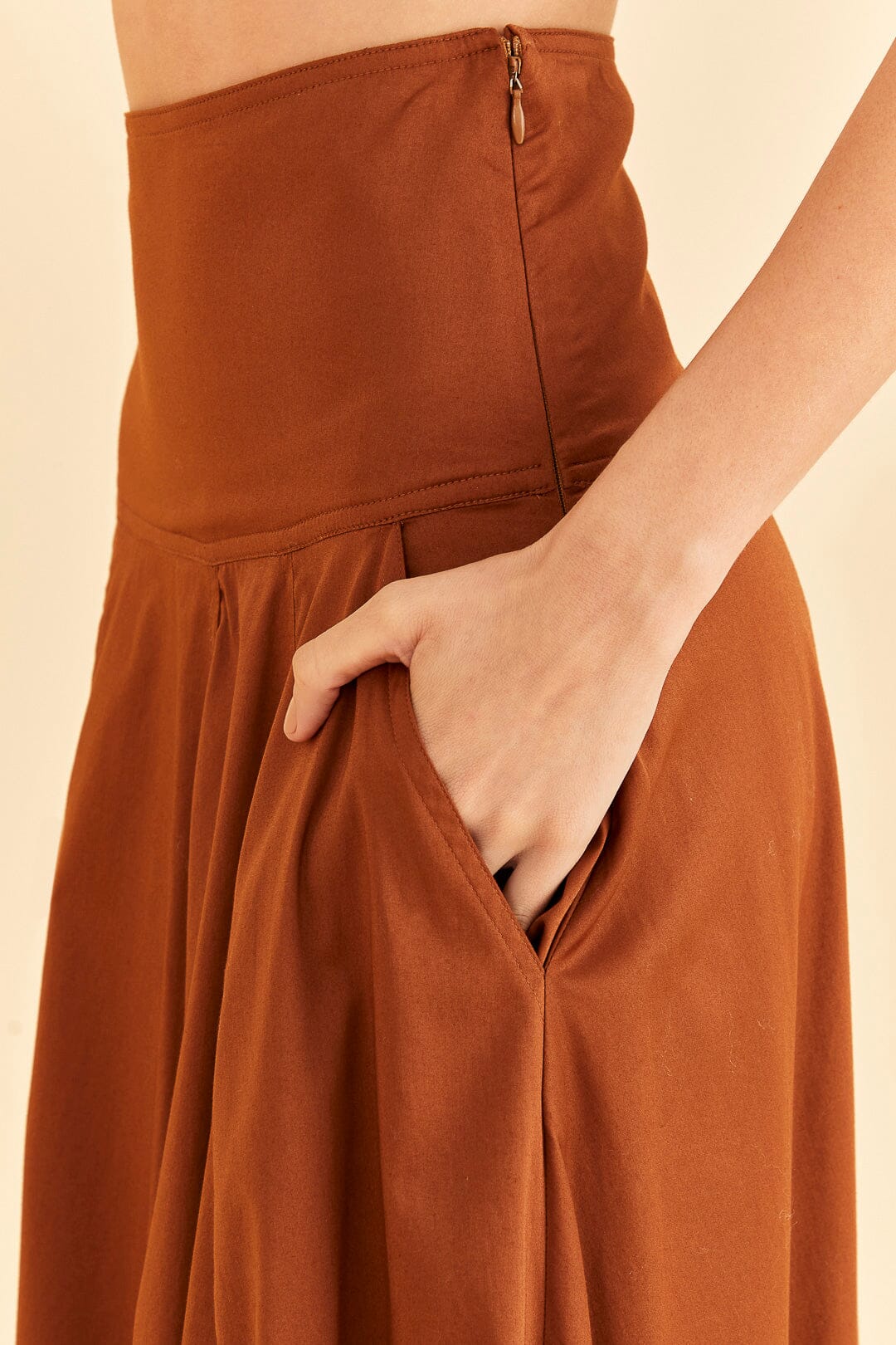 DJV_Caramel Jupes & Shorts - Caramel
