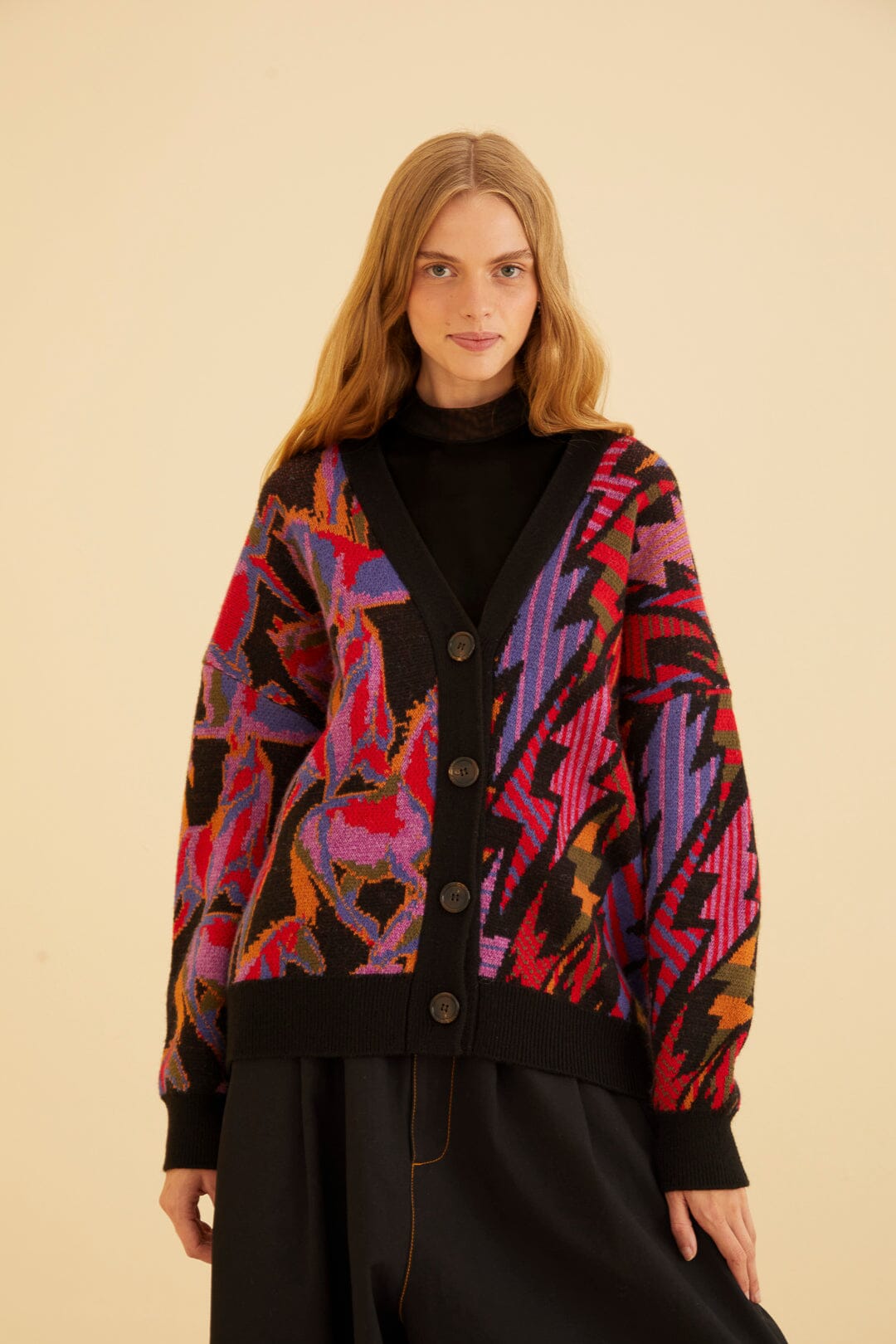 NEW_Horses Black Cardigans & Pulls - Horses Black