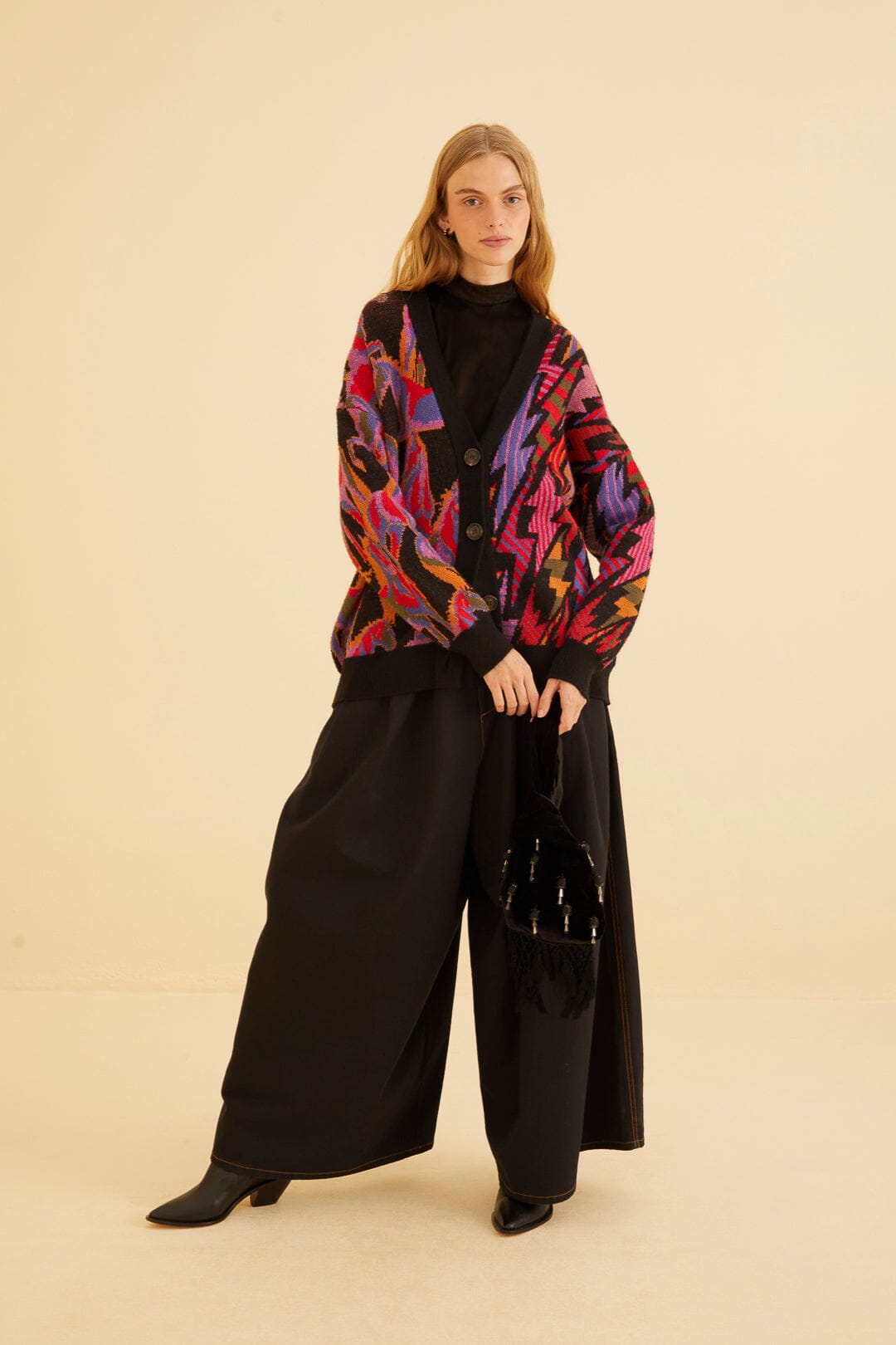 NEW_Horses Black Cardigans & Pulls - Horses Black