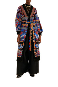 Cardigan Ainika Sparkle - Bleu