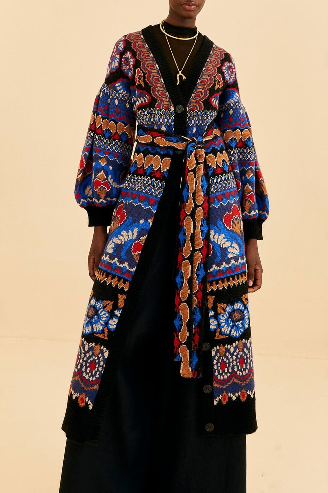 Cardigan Ainika Sparkle - Bleu