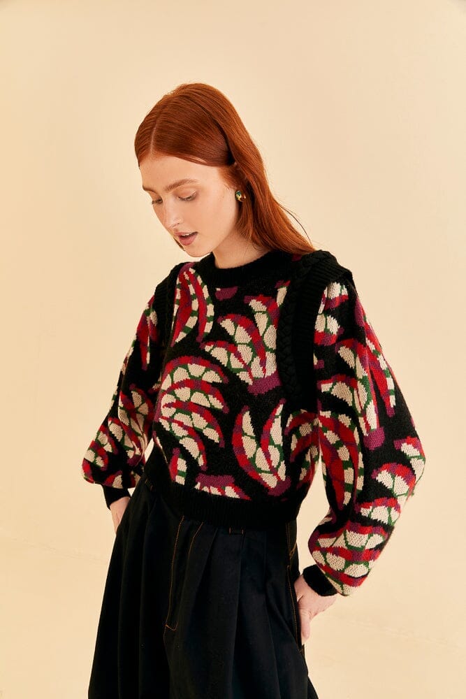 NEW_BanDots Black Cardigans & Pulls - BanDots Black