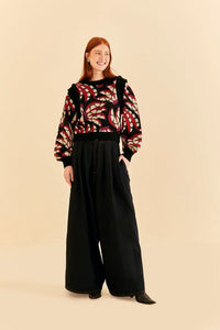 NEW_BanDots Black Cardigans & Pulls - BanDots Black