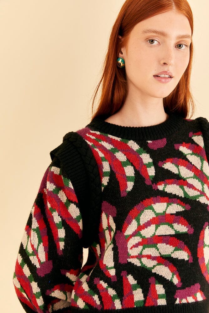 NEW_BanDots Black Cardigans & Pulls - BanDots Black