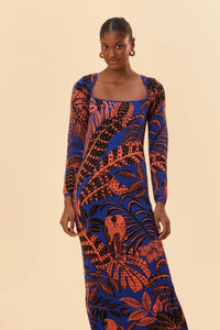 NEW_Tropical Gold Blue Robes courtes - Tropical Gold Blue