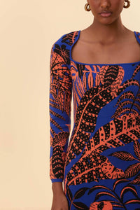 NEW_Tropical Gold Blue Robes courtes - Tropical Gold Blue