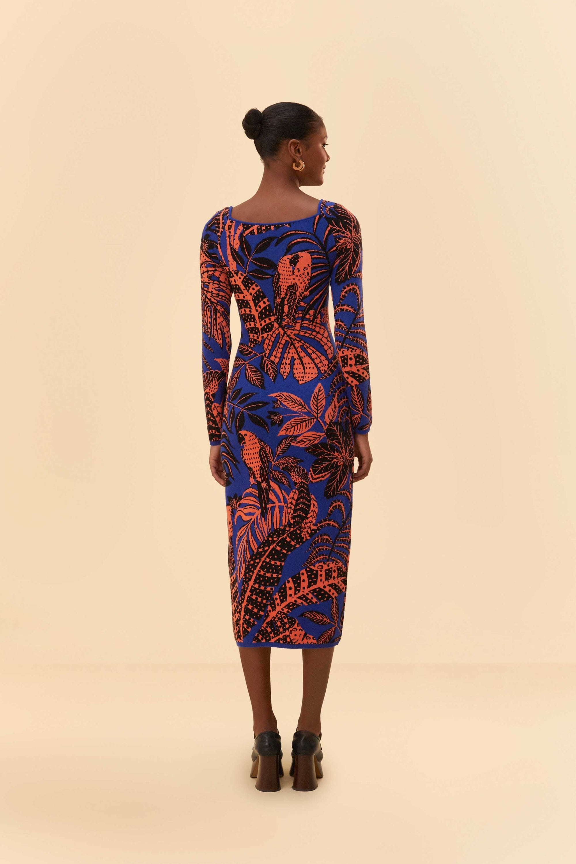 NEW_Tropical Gold Blue Robes courtes - Tropical Gold Blue