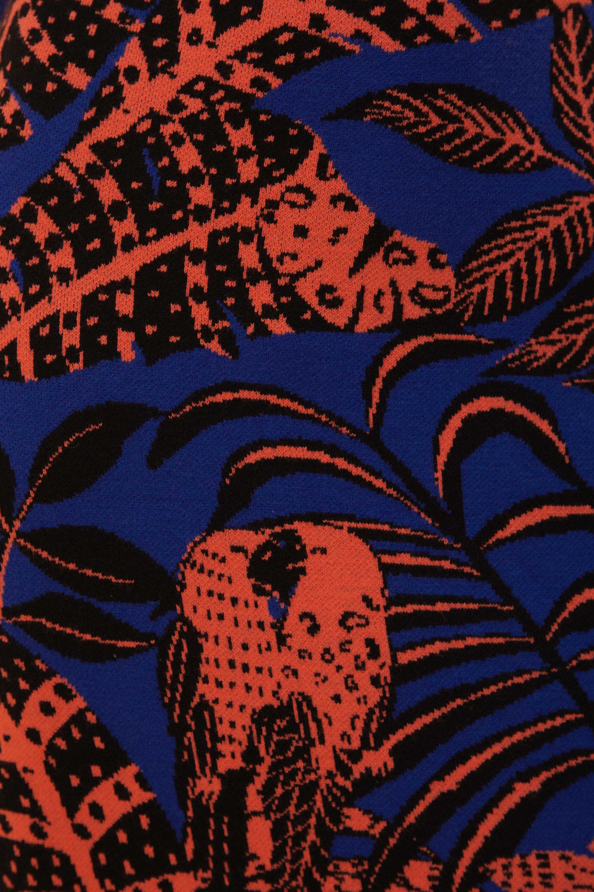 NEW_Tropical Gold Blue Robes courtes - Tropical Gold Blue