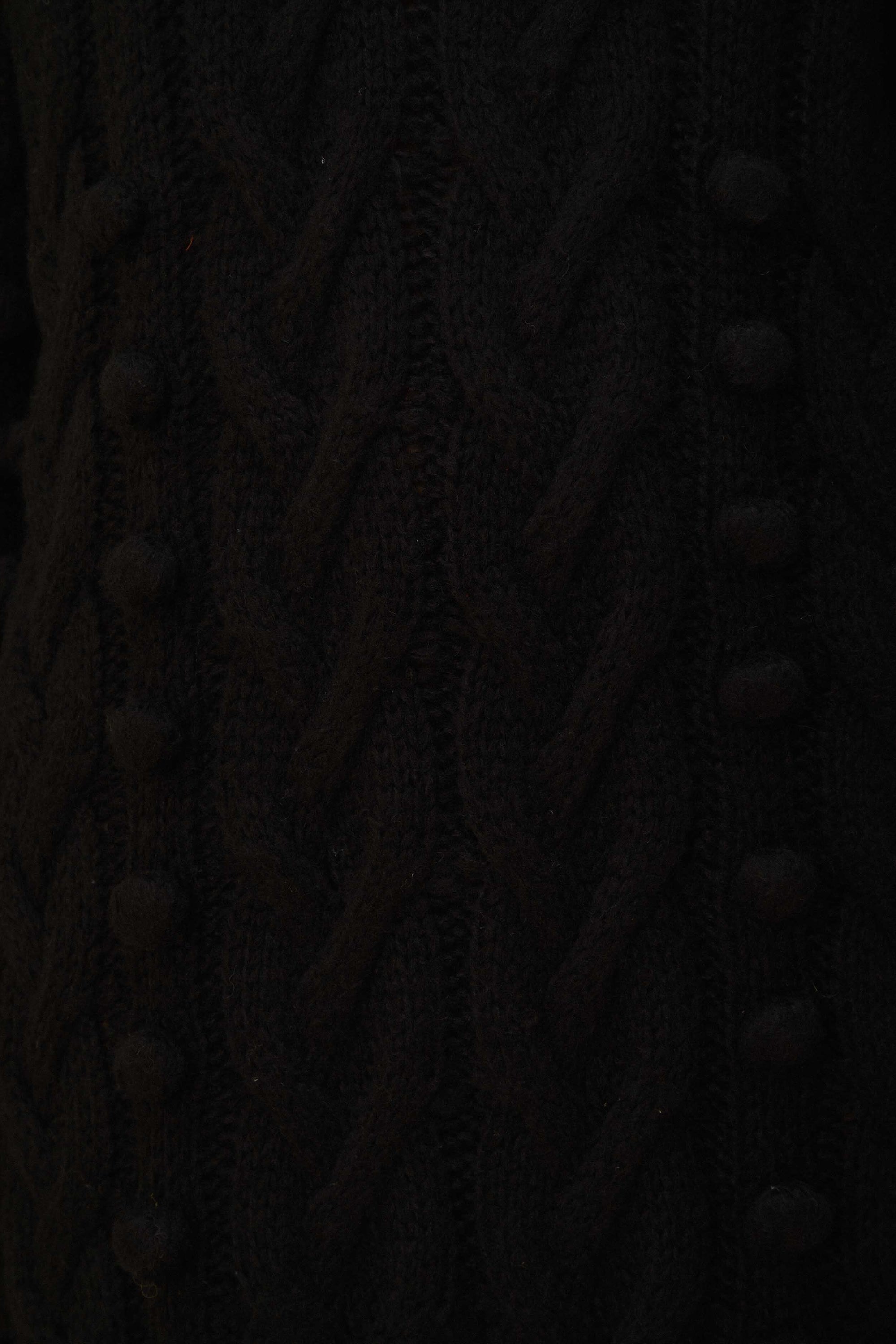 Robe midi à épaules dénudées - Noir
