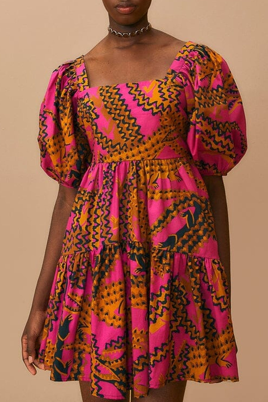 Robe courte Short Sleeve - Rose