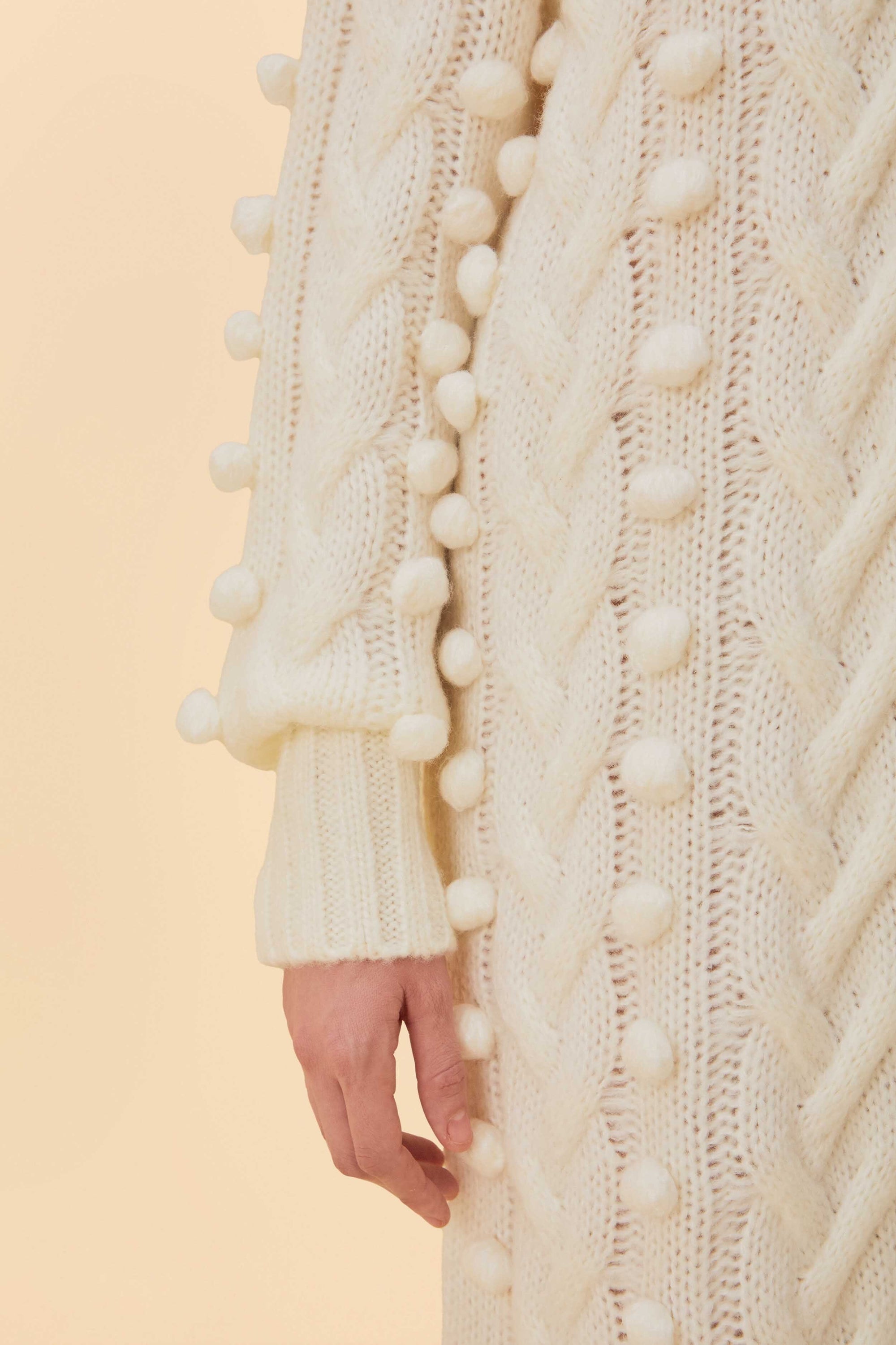 DJV_Off White Robes midi - Off White