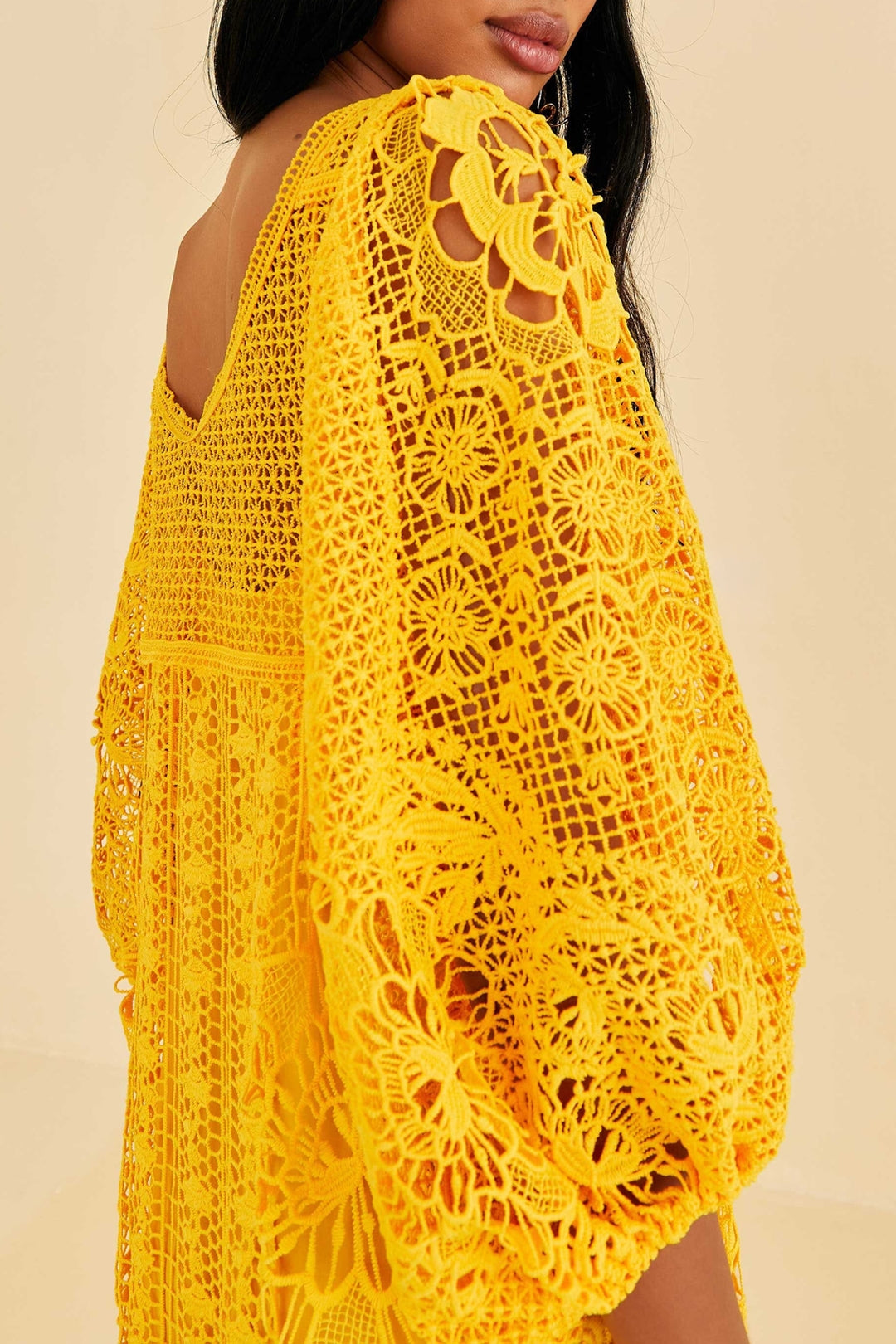 DJV_Yellow Robes midi - Yellow