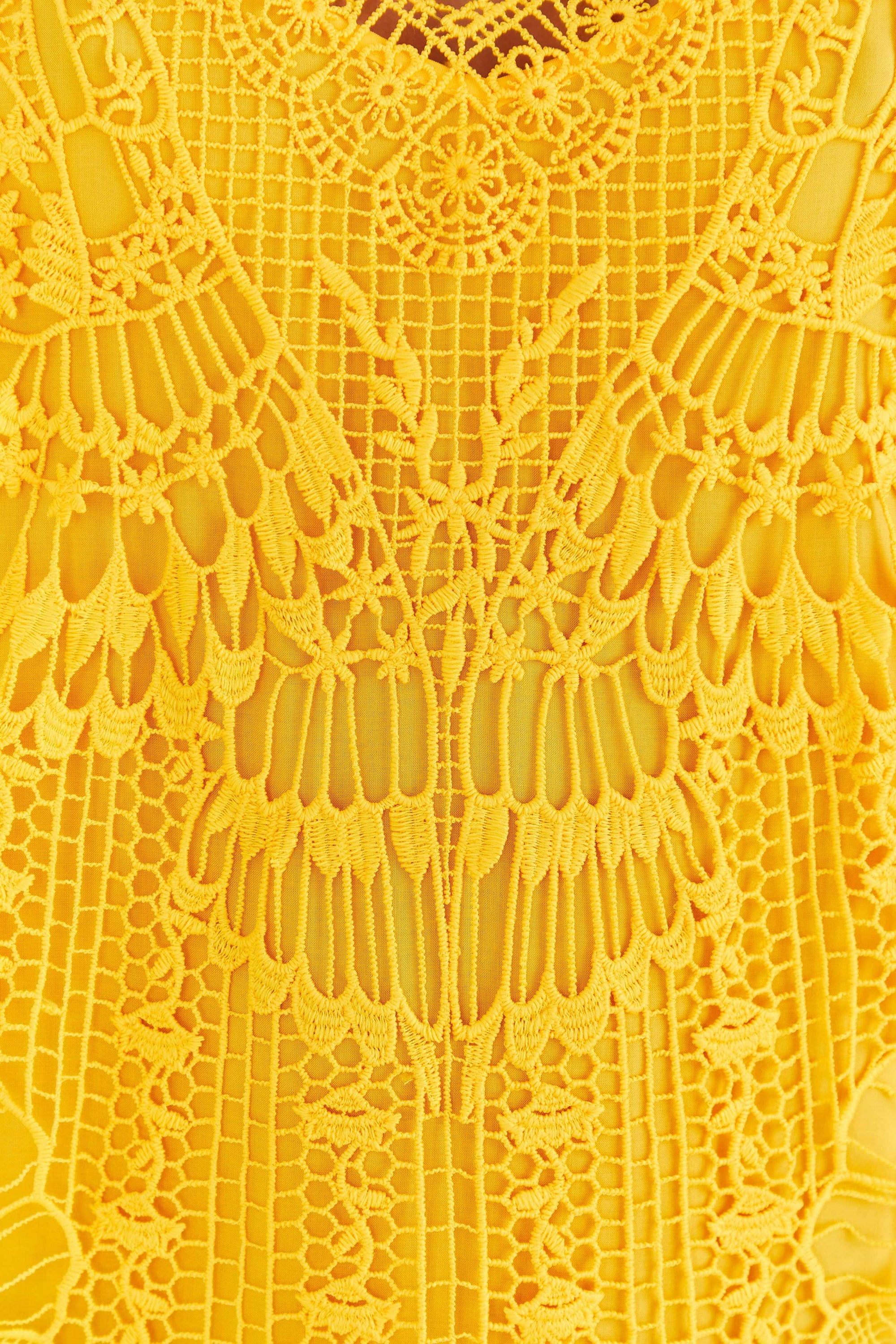 DJV_Yellow Robes midi - Yellow