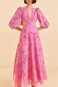 DJV_Pink Robes longues - Pink