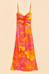 Robe longue Summer Garden Ombre - Multicolore