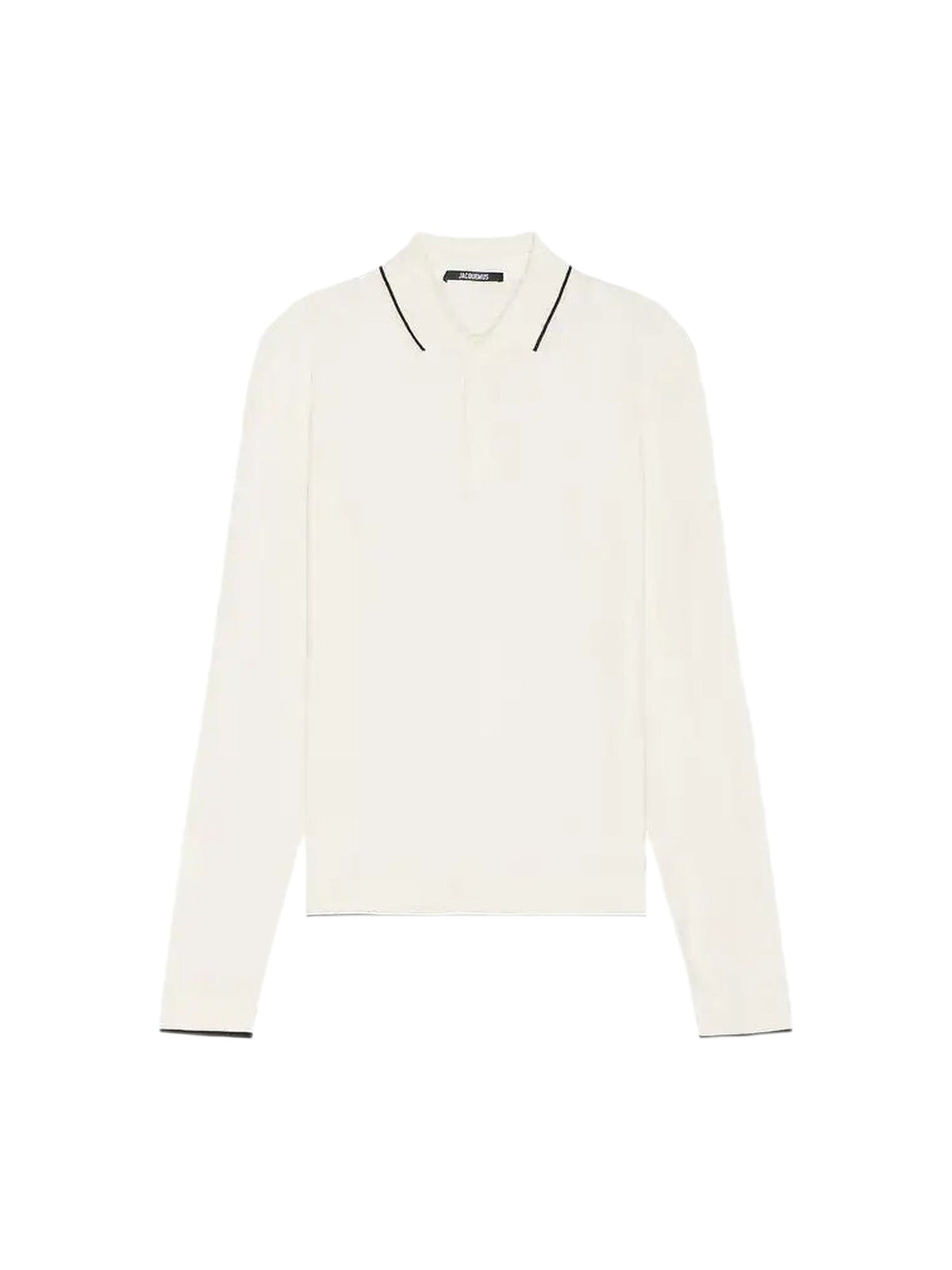 Polo Tricot en maille fine - Off White