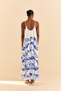 NEW_Pitta Waves Off White Robes longues - Pitta Waves Off White