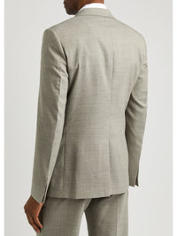 METAL BAR STRUCTURED SLIM FIT JACKET