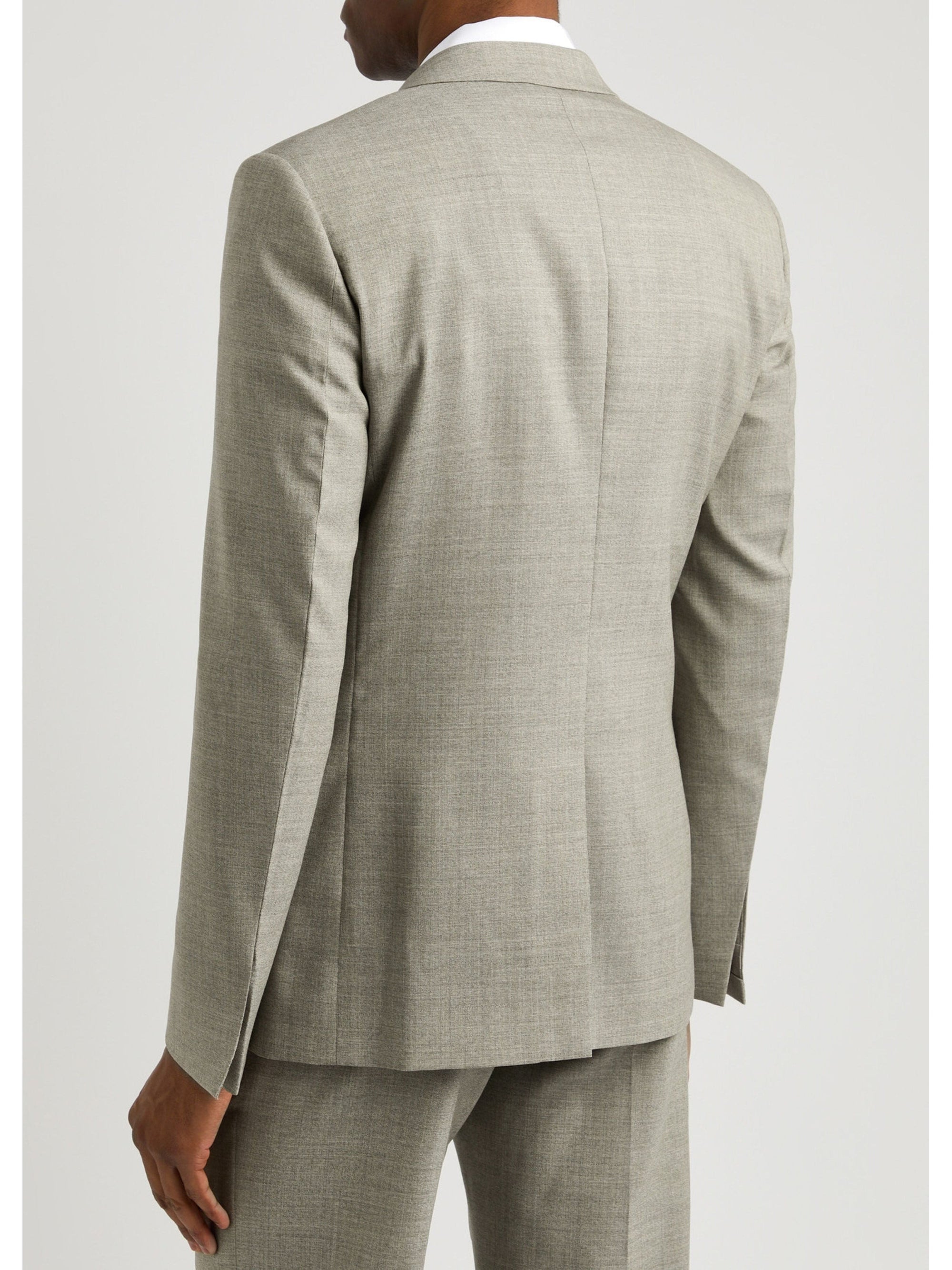 METAL BAR STRUCTURED SLIM FIT JACKET