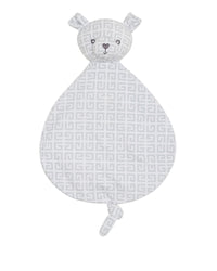 Doudou à motif allover - Blanc
