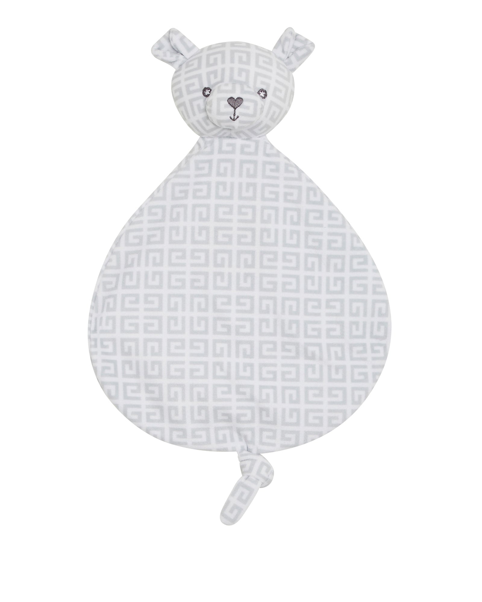 Doudou à motif allover - Blanc