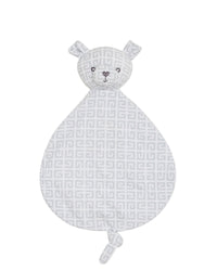 Doudou à motif allover - Blanc