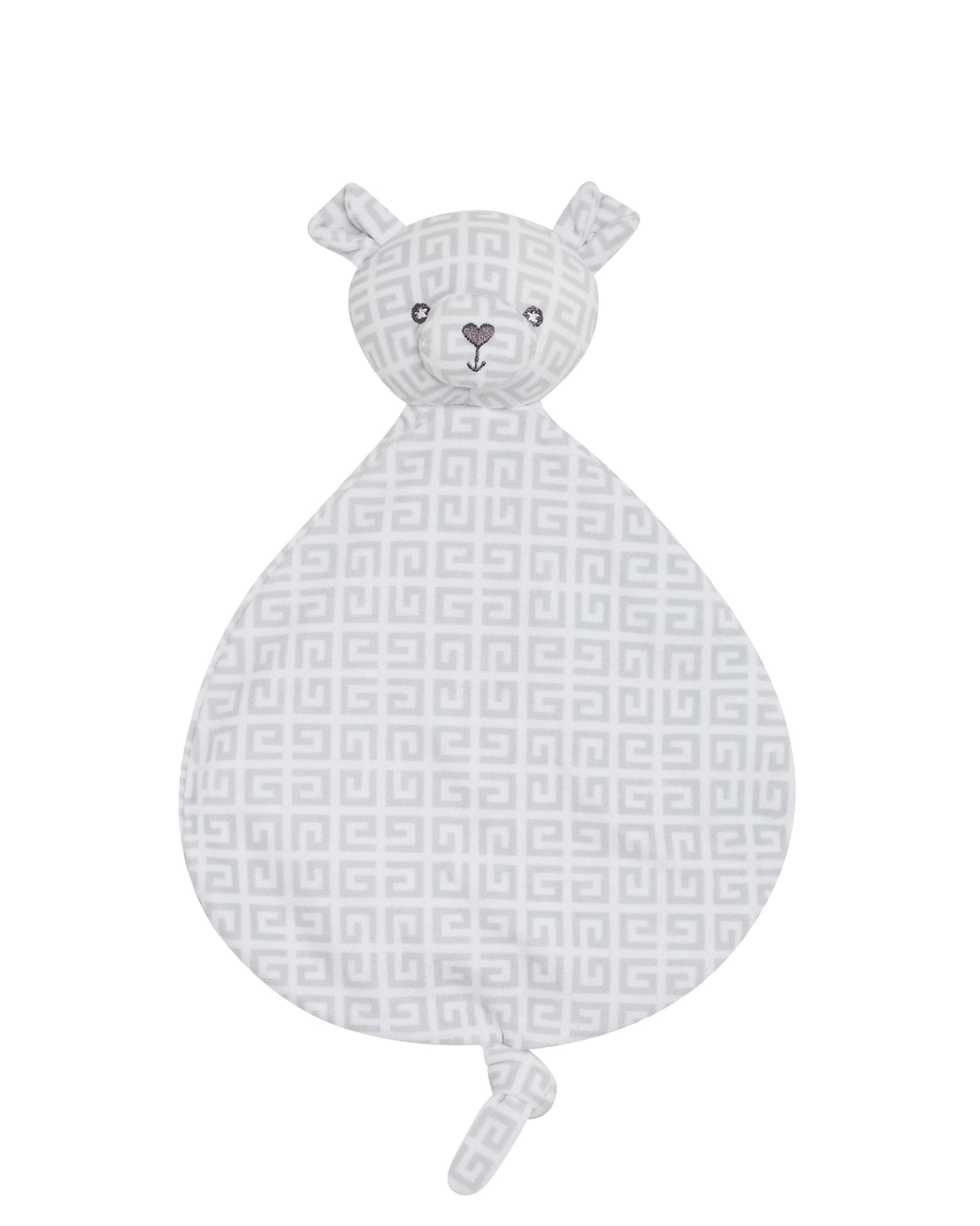 Doudou à motif allover - Blanc