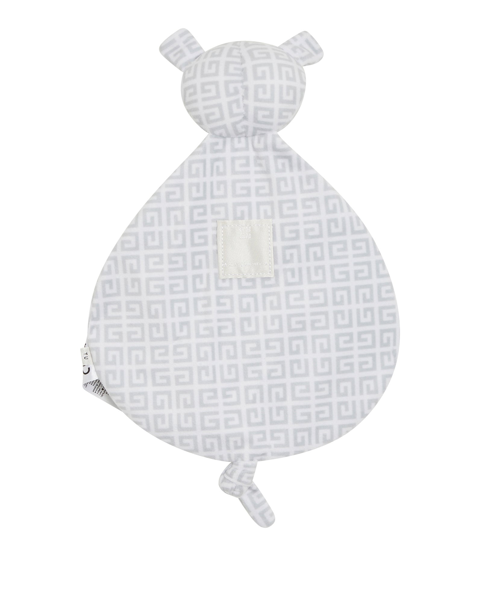 Doudou à motif allover - Blanc