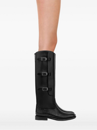 Bottes Montana en cuir - Carbone Black