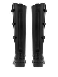 Bottes Montana en cuir - Carbone Black