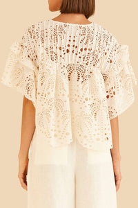 Off White Blouse - Off White