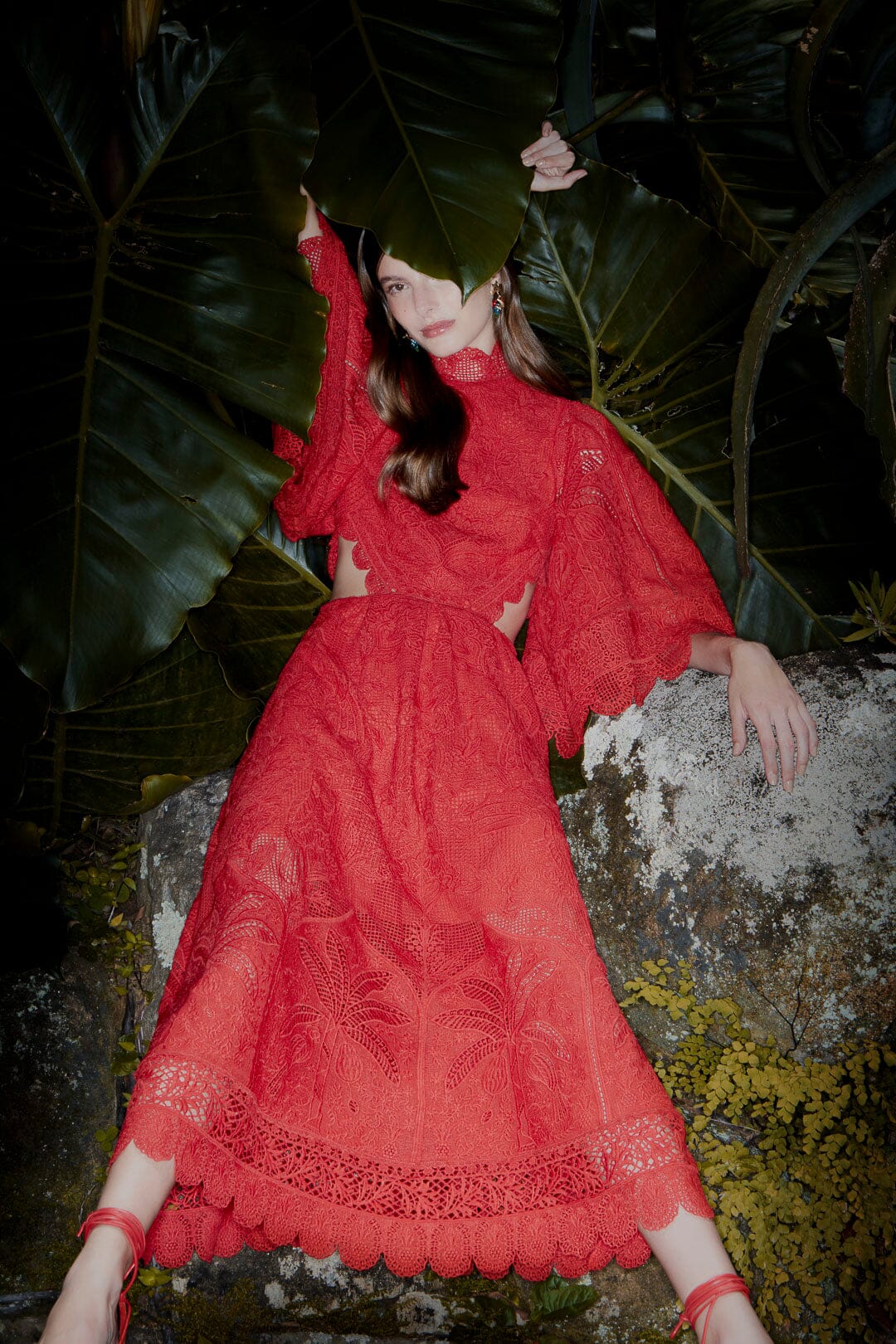 NEW_Red Robes midi - Red
