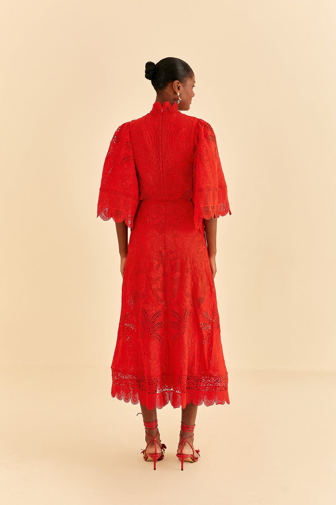 NEW_Red Robes midi - Red