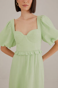 NEW_Green Robes midi - Green