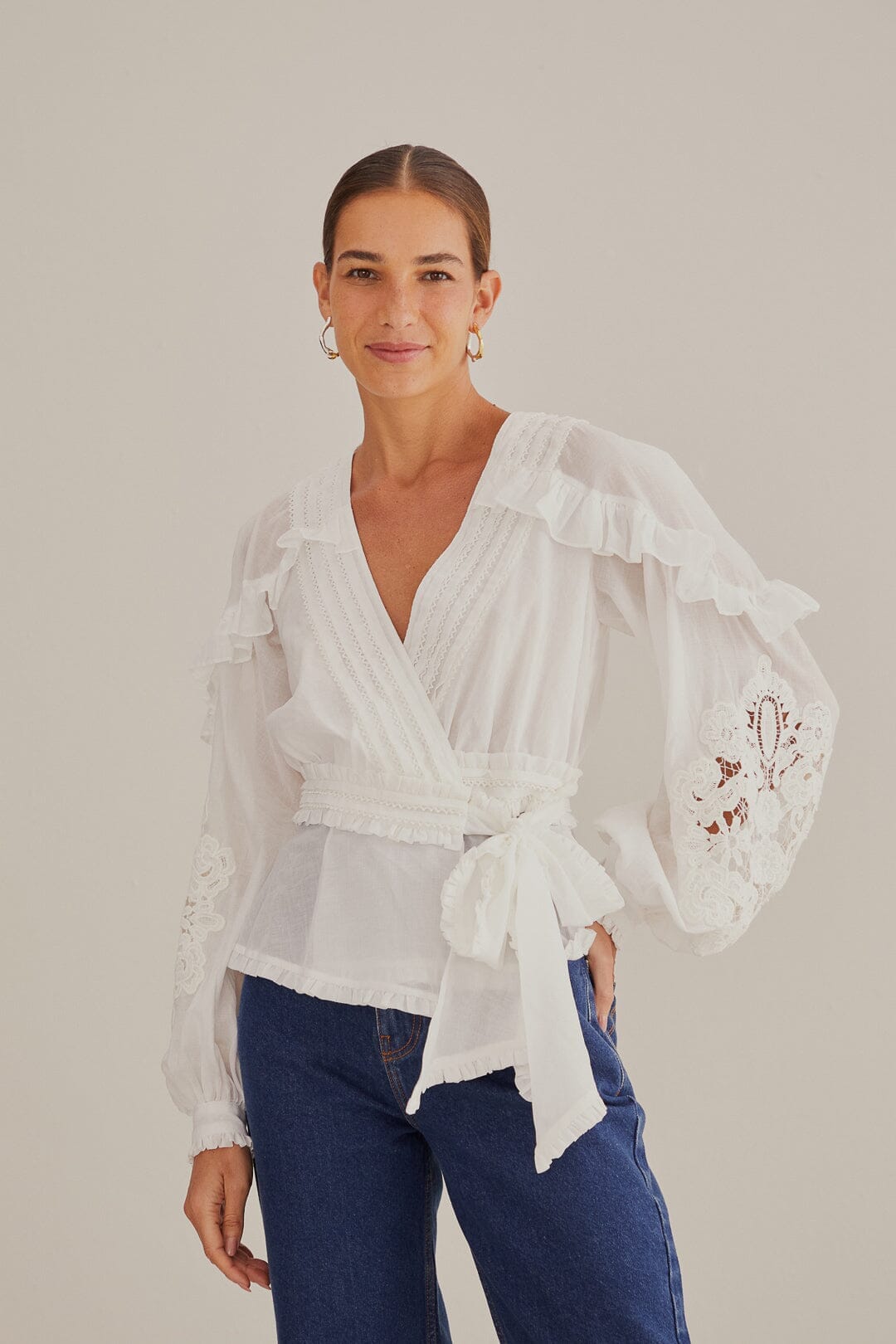 NEW_Off White Chemises & Blouses - Off White