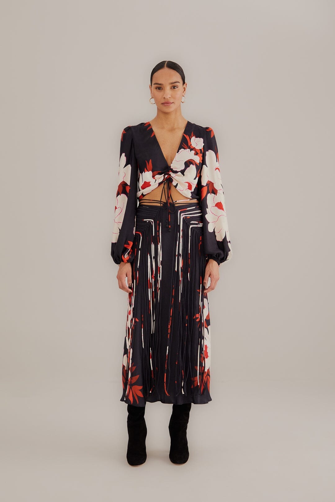 NEW_Peony Black Jupes & Shorts - Peony Black