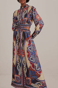 Energy Scarf Multicolor Robe longue - Energy Scarf Multicolor