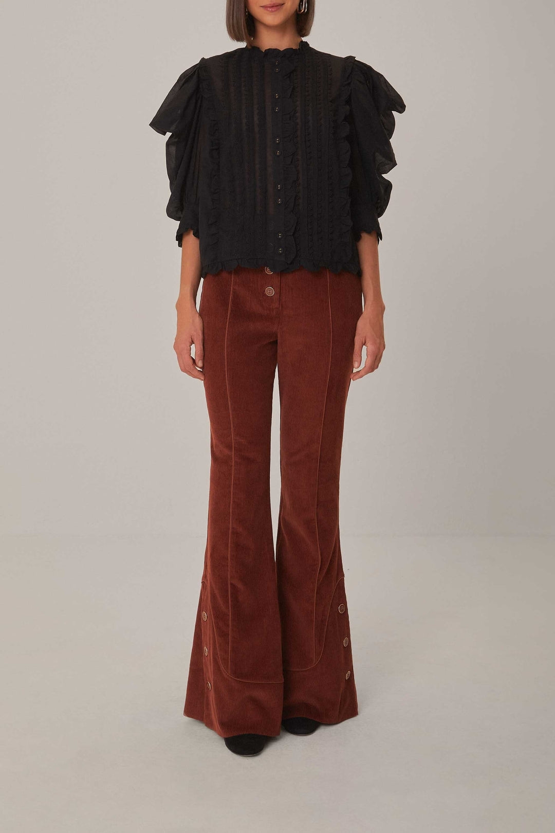 DJV_Brown Pantalons - Brown