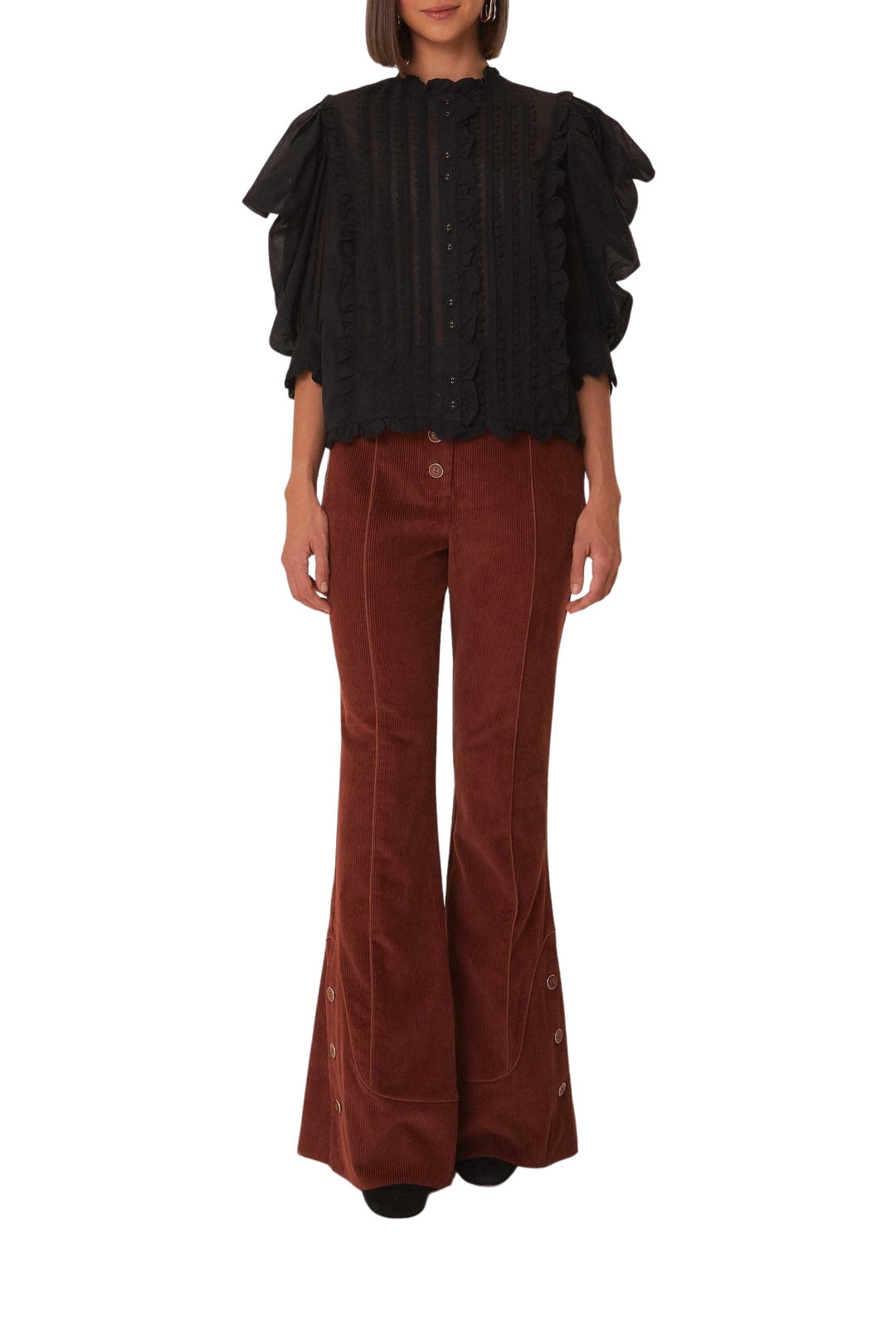 DJV_Brown Pantalons - Brown