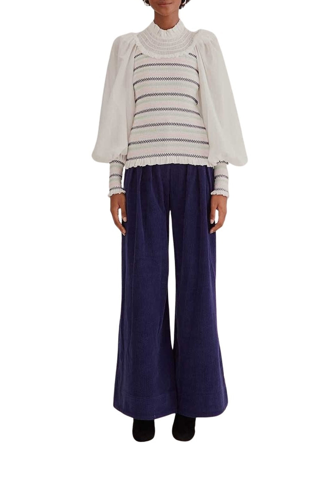 DJV_Navy Blue Pantalons - Navy Blue