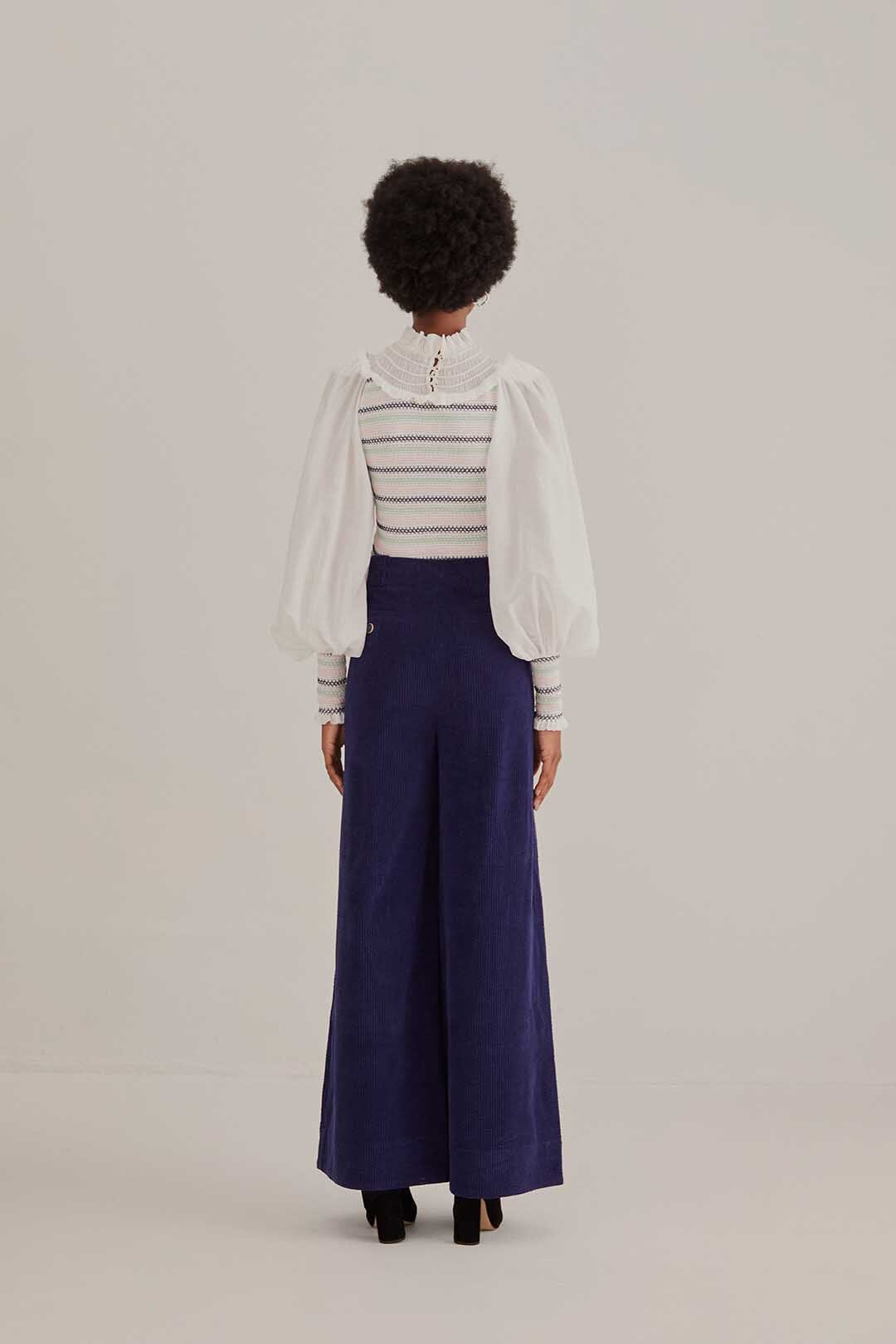 DJV_Navy Blue Pantalons - Navy Blue