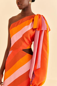 NEW_Party Stripes Multicolor Robes longues - Party Stripes Multicolor
