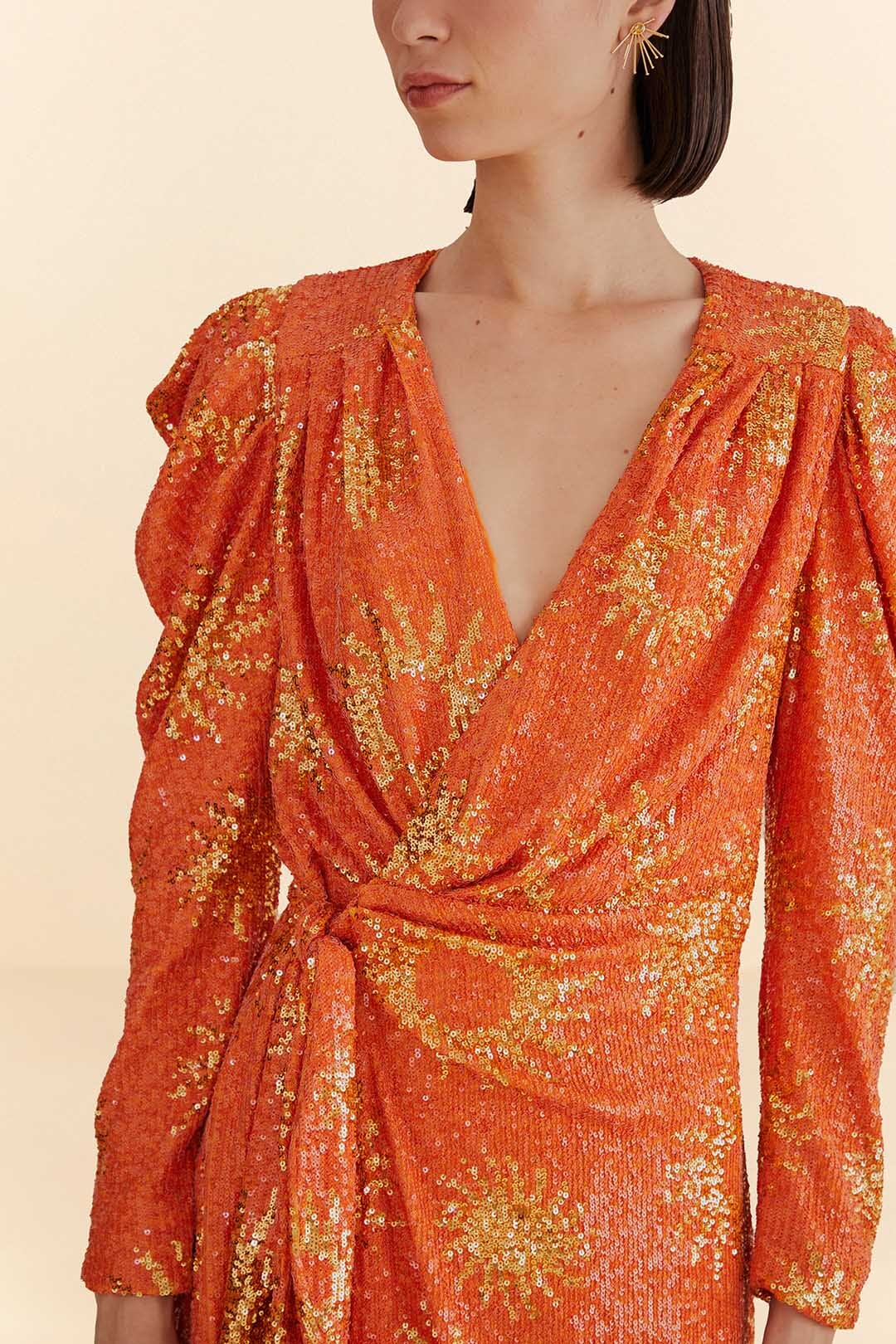 DJV_Sunny Mood Orange Robes courtes - Sunny Mood Orange