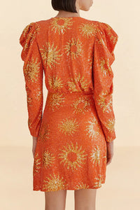 DJV_Sunny Mood Orange Robes courtes - Sunny Mood Orange
