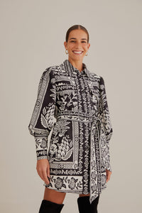NEW_Pineapple Garden Black Robes courtes - Pineapple Garden Black